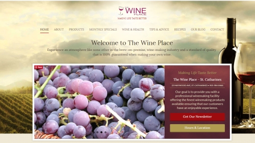 the wine place st catharines web image