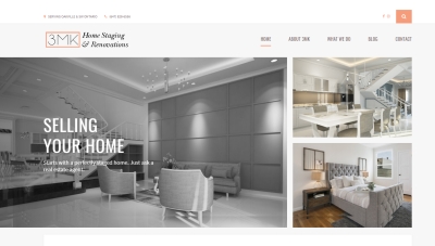 3MK Home Staging and Renos Website
