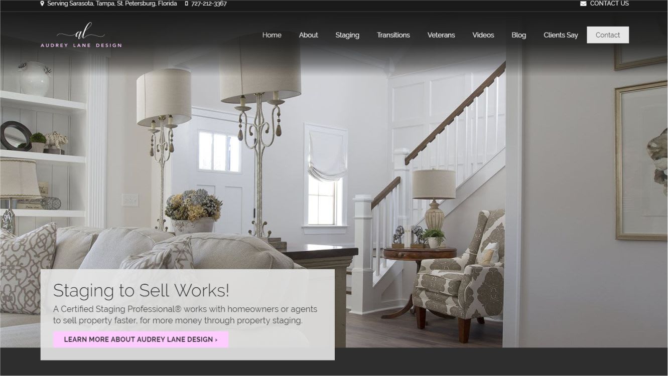 aurdrey lane design website