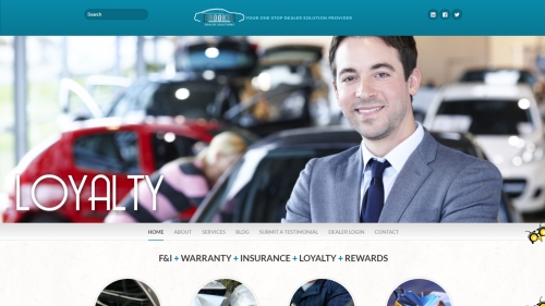 Brooker Dealer Solutions website image