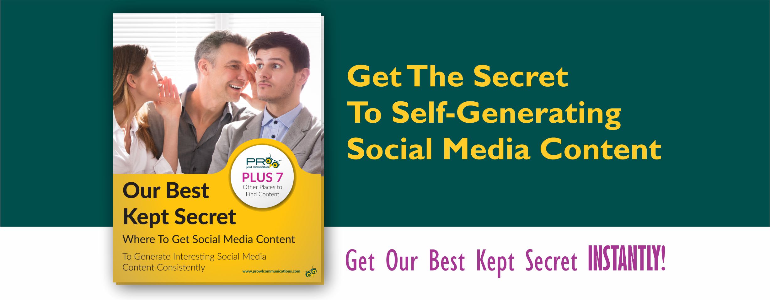 best kept secret for social media content