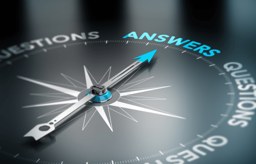 compass pointing to answers - consulting