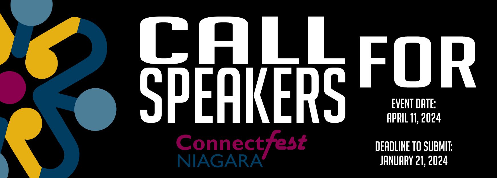 call for speakers banner