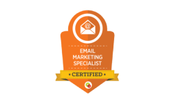 Niagara certified email marketing specialist badge