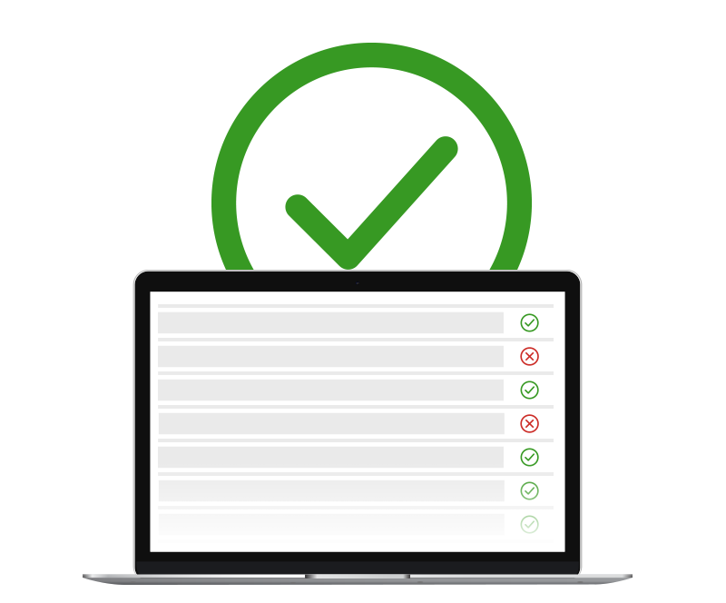 full citation audit - check list graphic