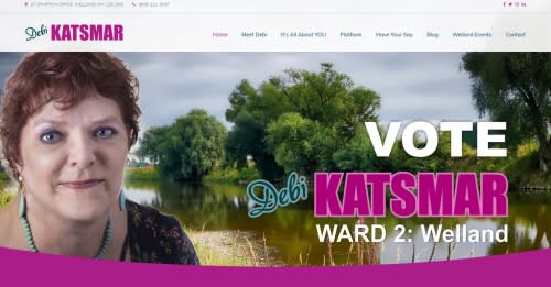 debi katsmar election campaign site