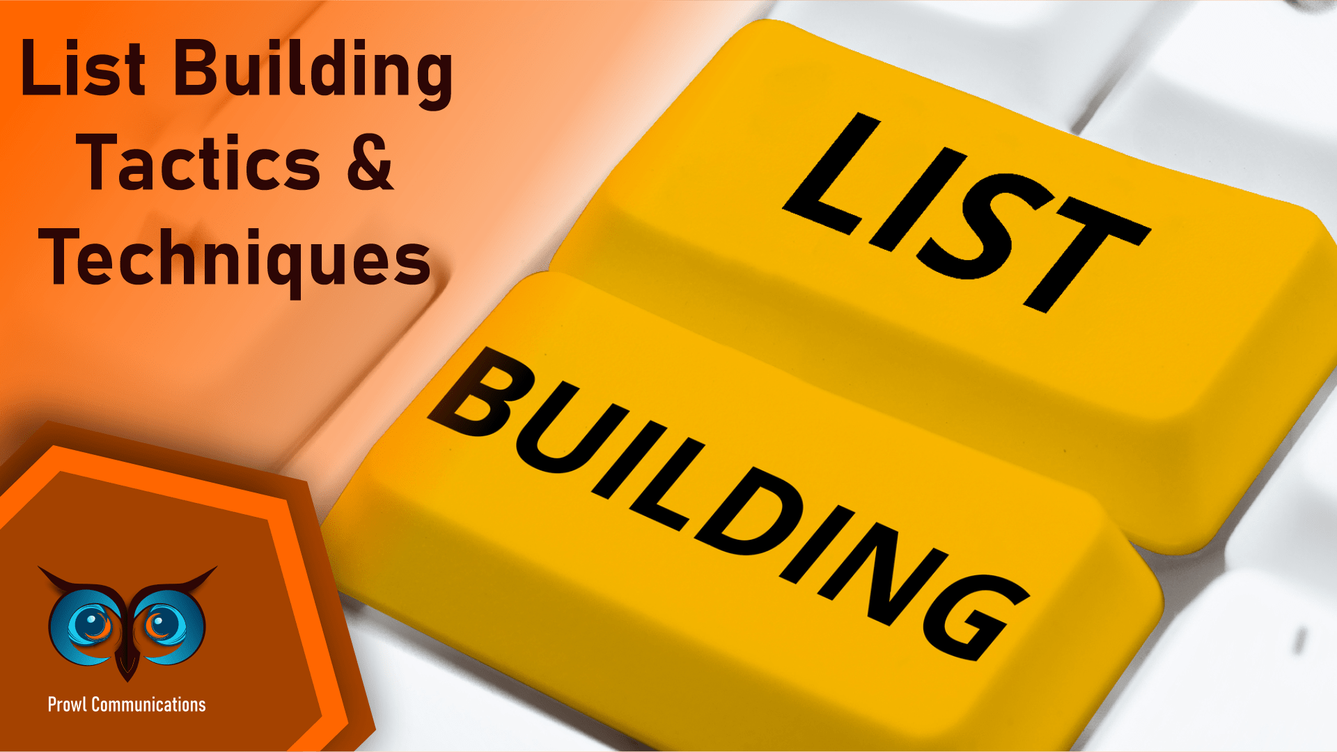List Building Workshop