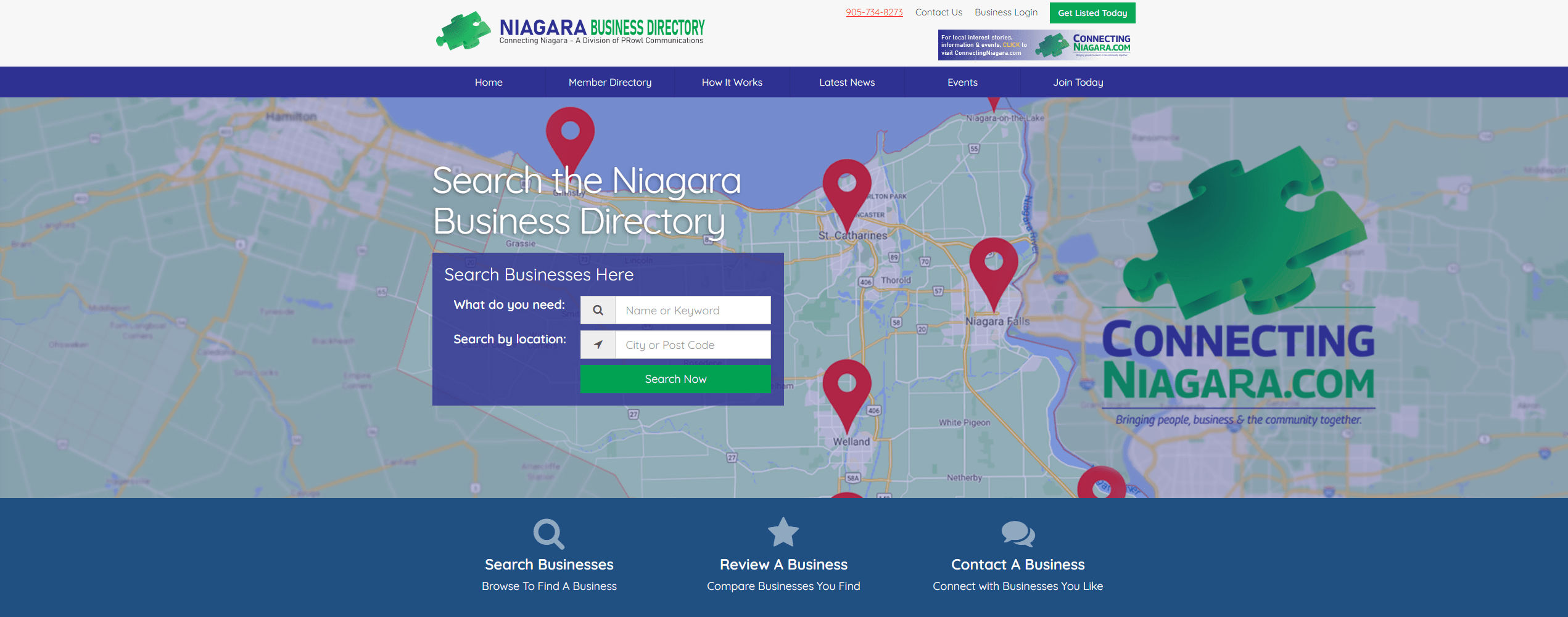 Niagara Business Directory Home Page