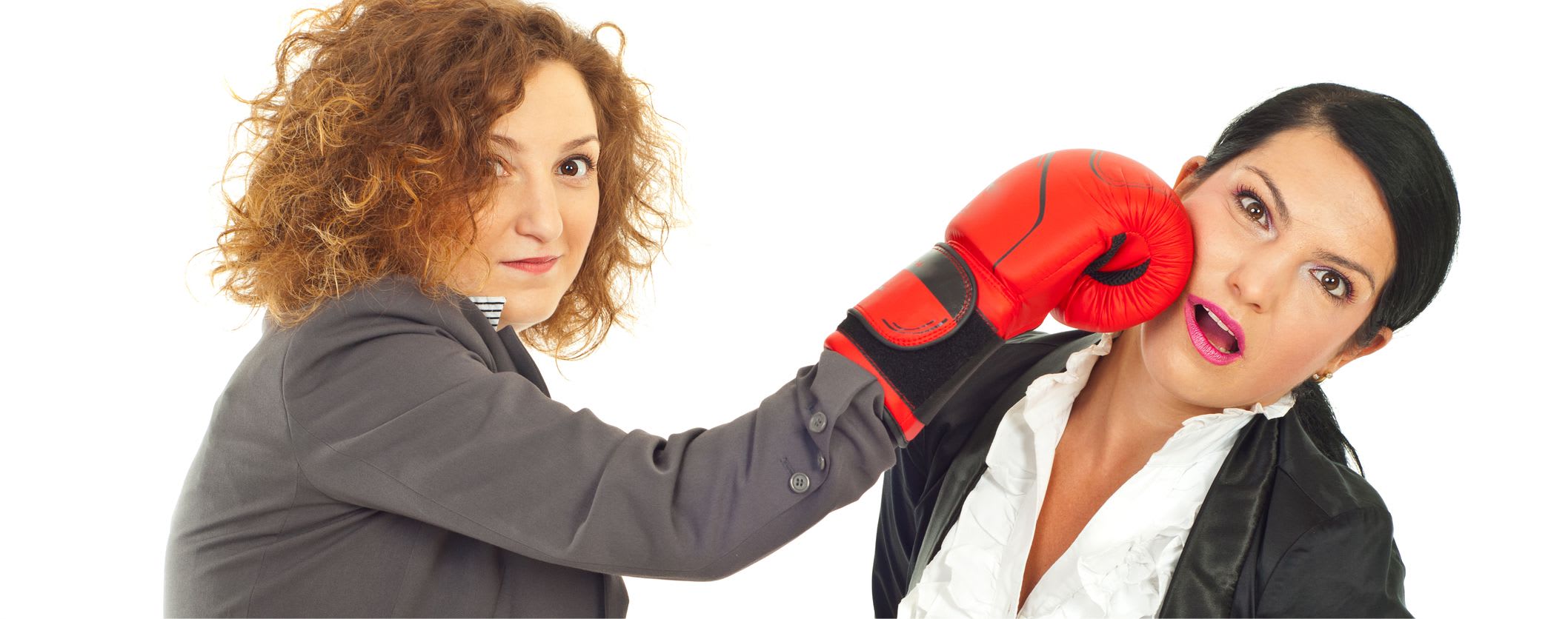 women fighting - seller vs buyer