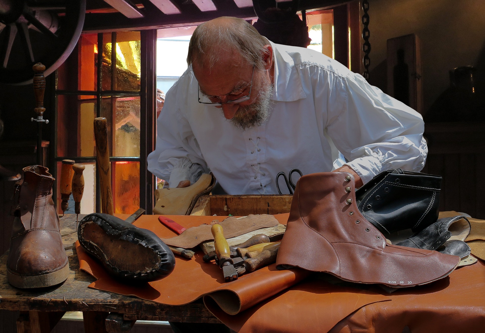 shoemaker making shoes for everyone but his own children