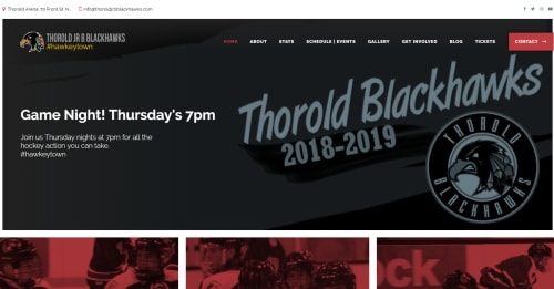 Thorold JR B Blackhawks