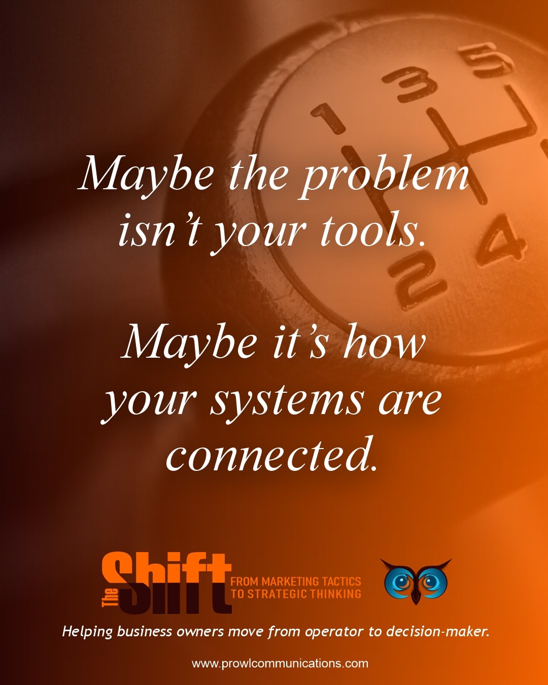 Maybe the problem isn't your tools. Maybe it's how your systems are connected.